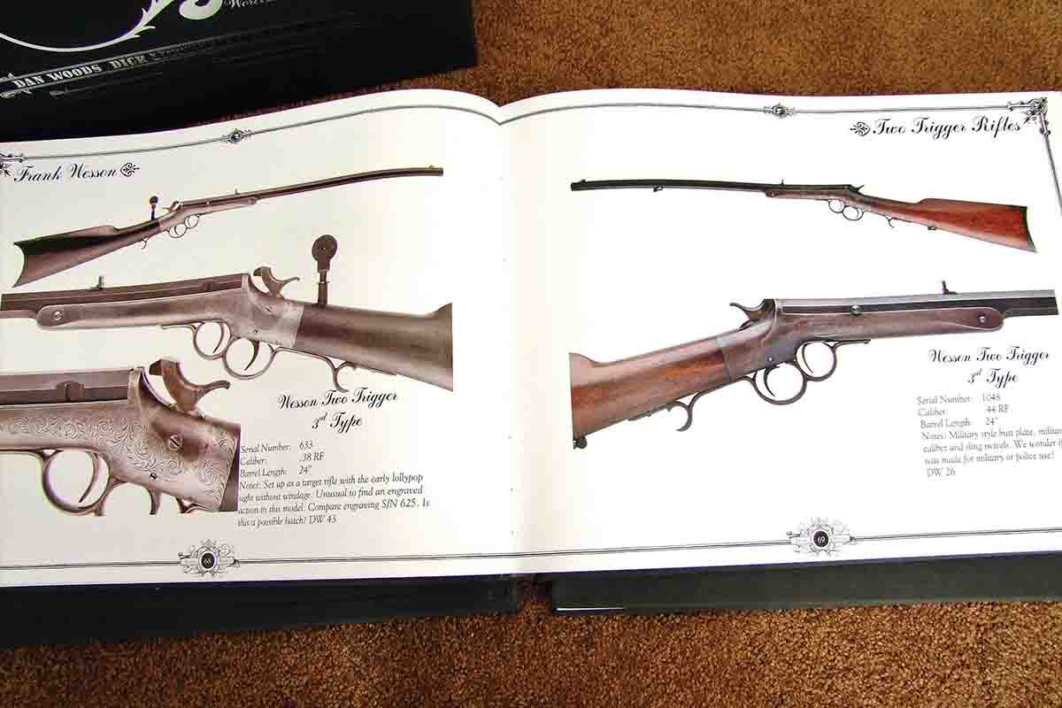 The Wesson “Two-Trigger” rifles.